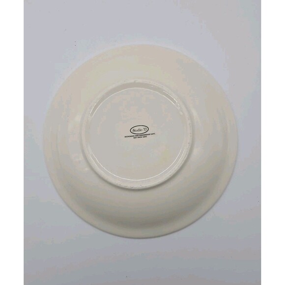 Vintage Studio 33 Santa Claus and Snowman 8” Cookie Plate - Picture 2 of 5